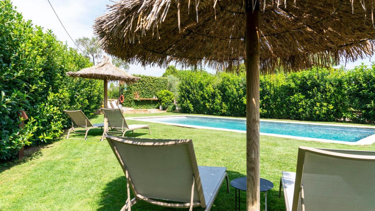 Can Dispes Hotel Rural Viladamat Bagian luar foto